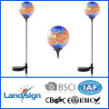 2015 Cixi Landsign New solar Glass Ball light Comic fantasy XLTD-751 outdoor led light ball changing color